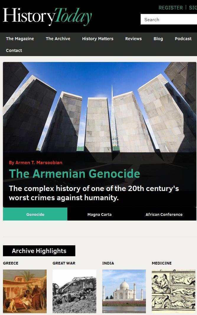 History Today Magazine
