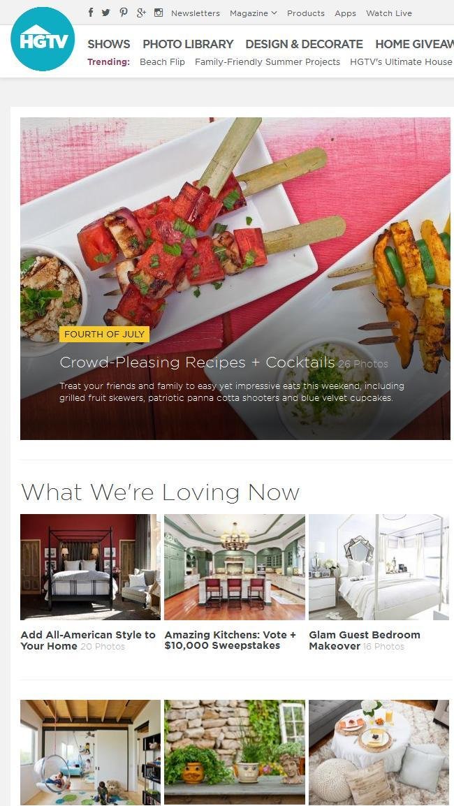 Hgtv Magazine
