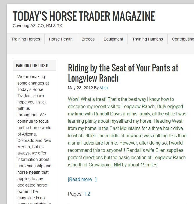 Todays Horse Trader Magazine