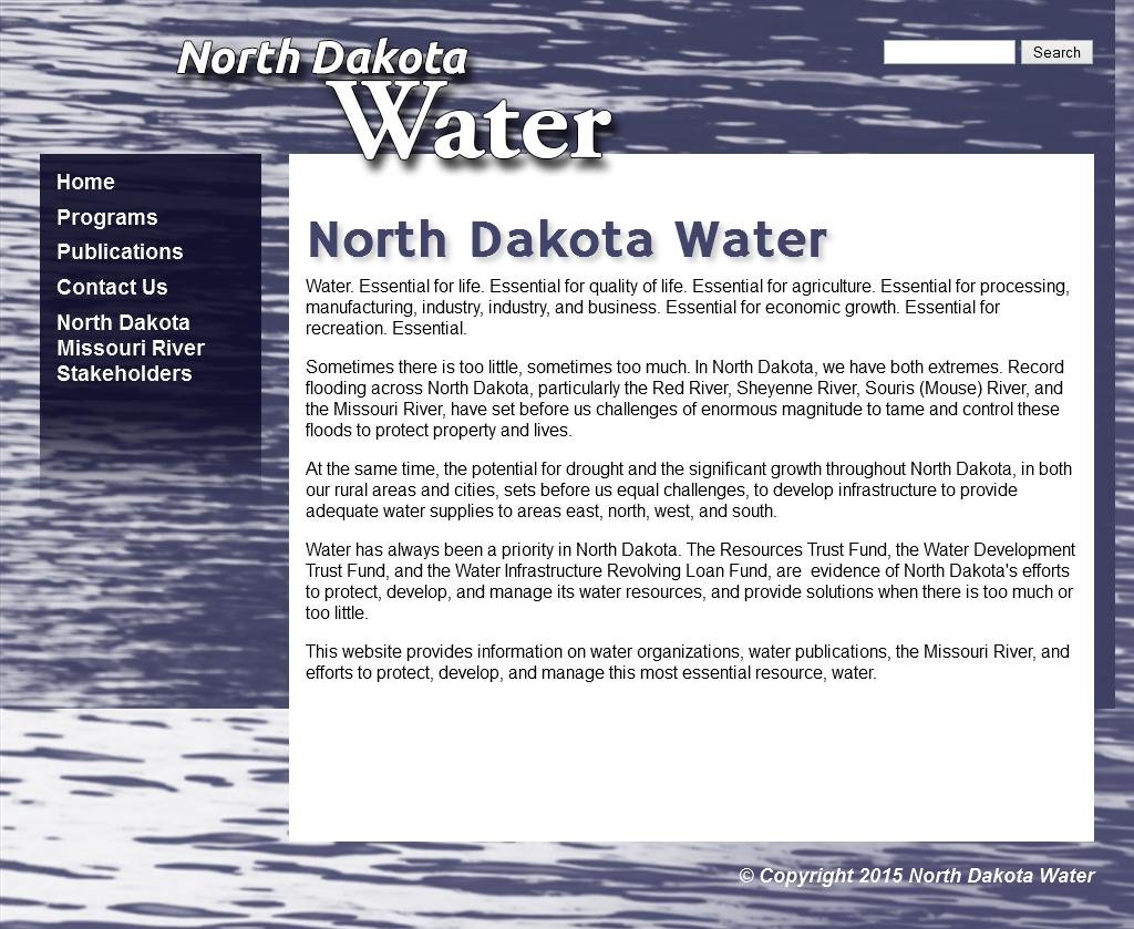North Dakota Water Magazine