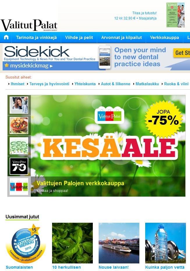 Valitut Palat Readers Digest Ab