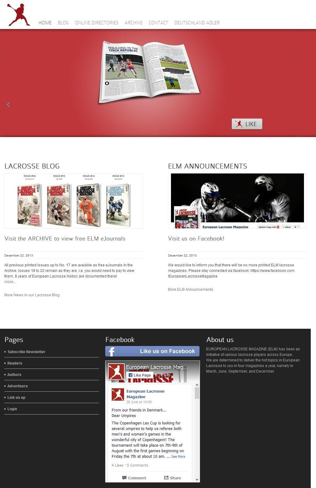 European Lacrosse Magazine