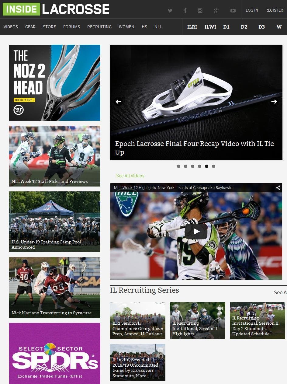 Inside Lacrosse Magazine