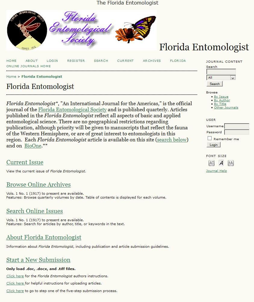 Florida Entomologist