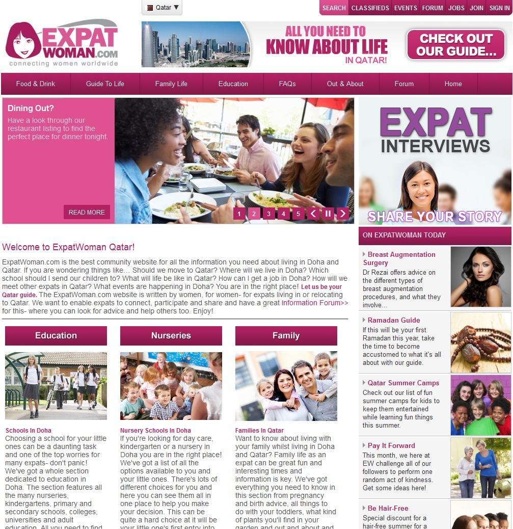 Expat Woman Qatar