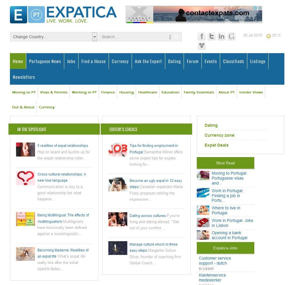 Expatica Portugal