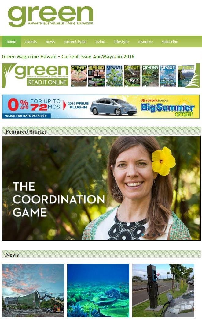 Green Magazine Hawaii