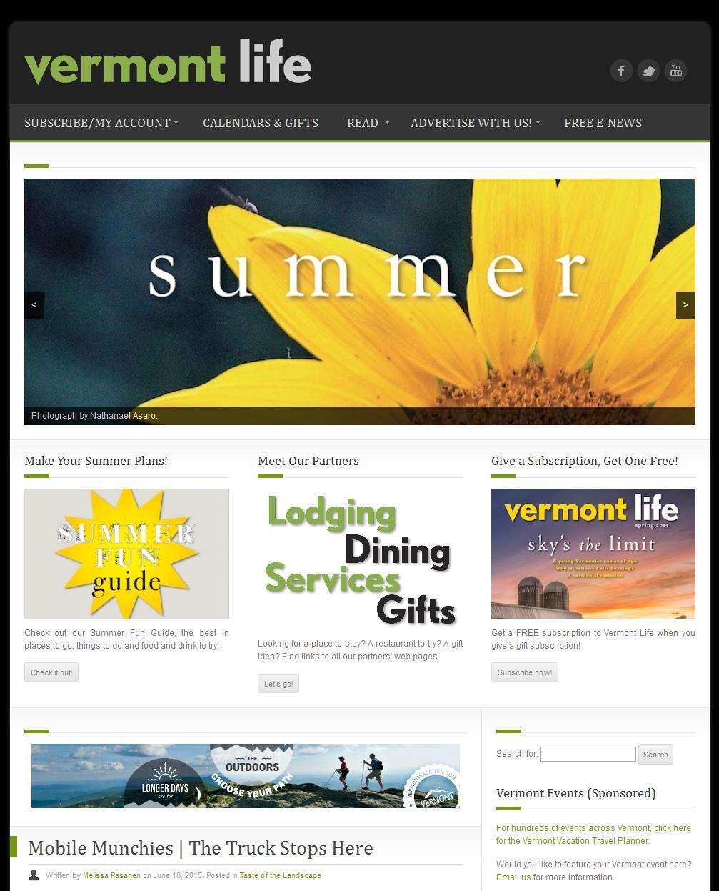 Vermont Life Magazine