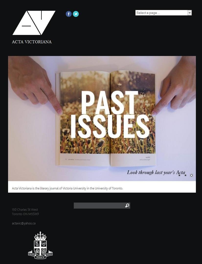 Acta Victoriana