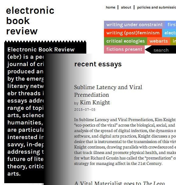 Electronic Book Review