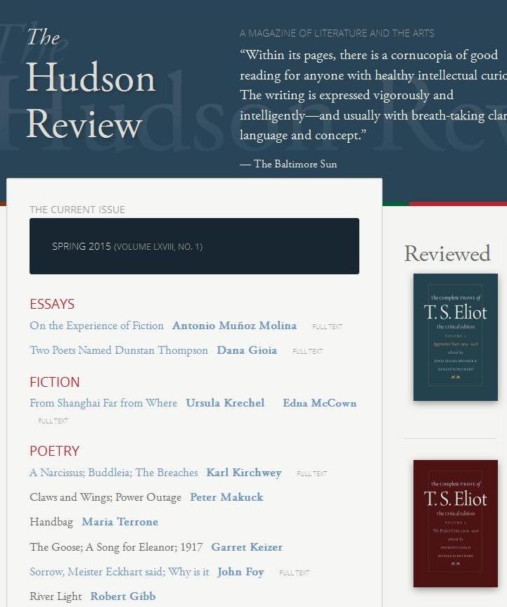 Hudson Review