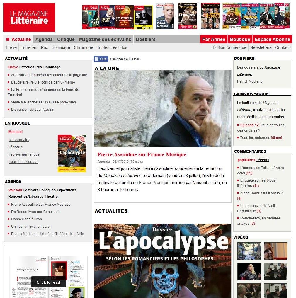 Le Magazine Litteraire