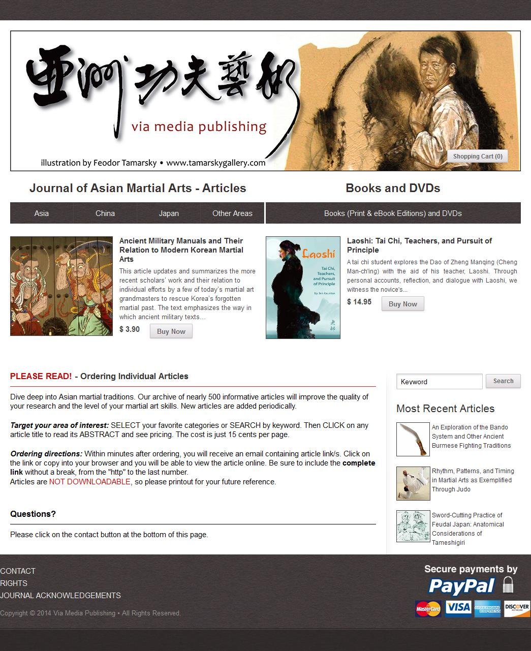 Journal Of Asian Martial Arts (Jama)