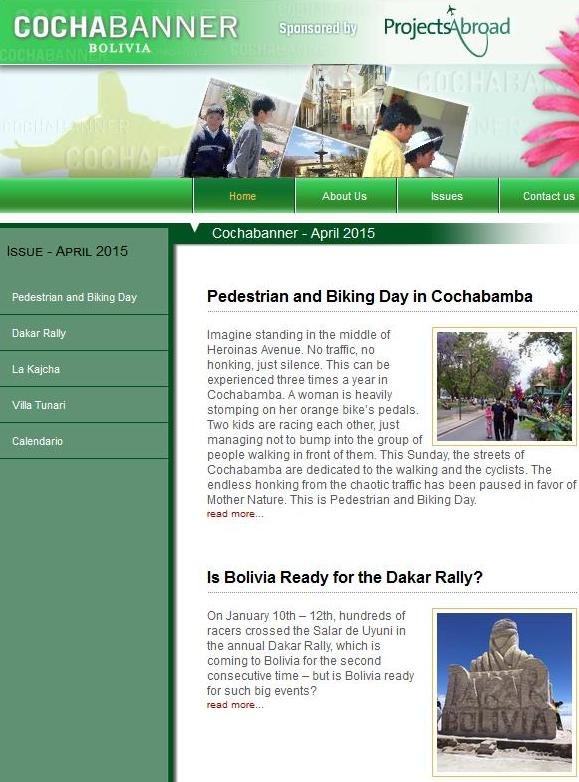 Cocha Banner Magazine