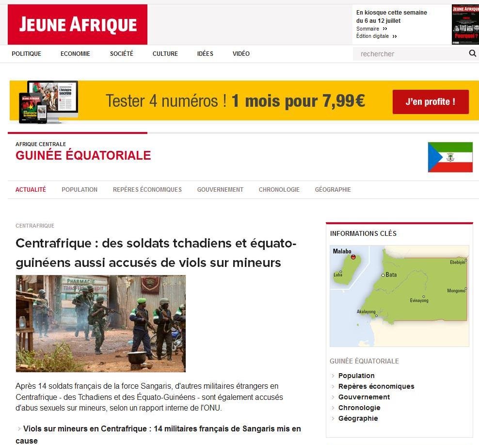 Jeune Afrique Equatorial Guinea