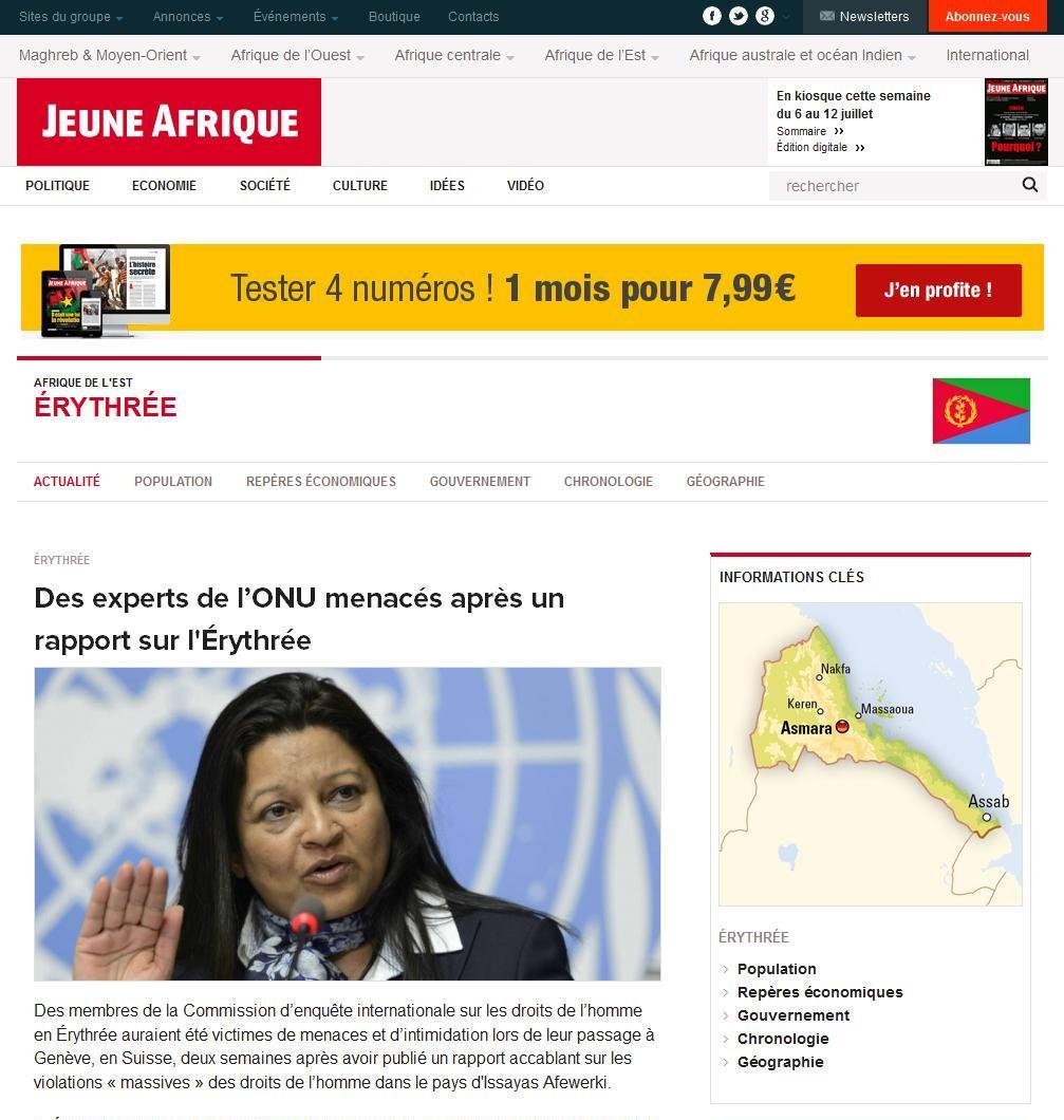 Jeune Afrique Eritrea