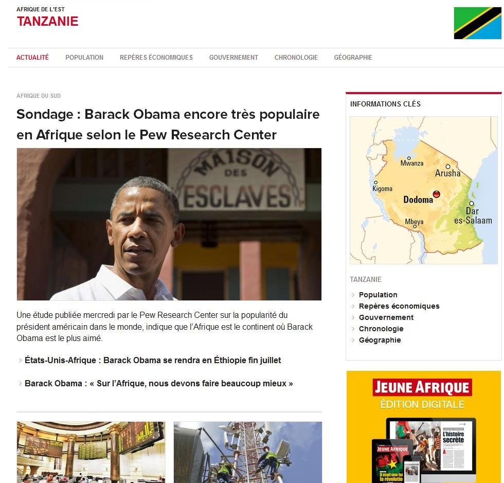 Jeune Afrique Tanzania