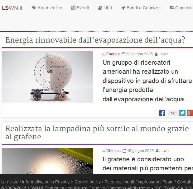 Le Scienze Web News