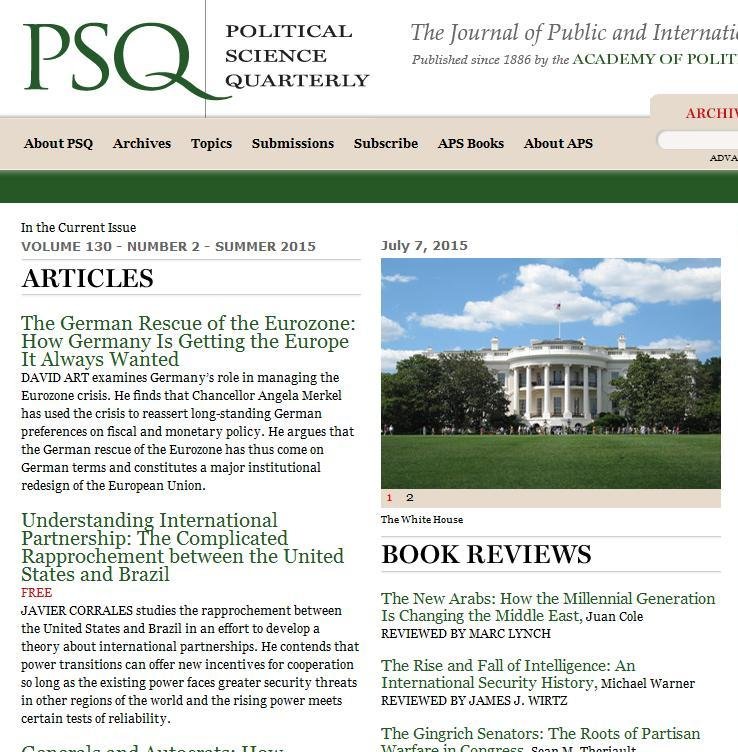Political Science Quarterly