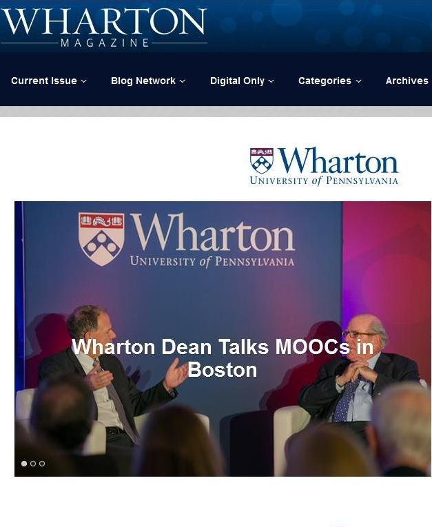 Wharton Magazine