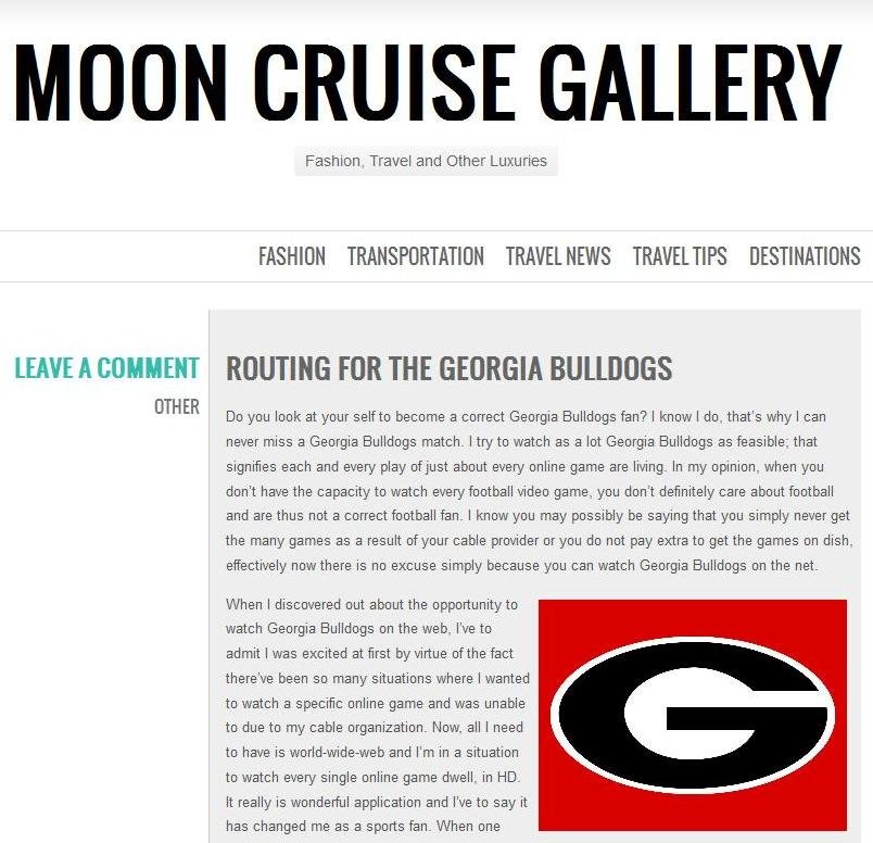 Mooncruise