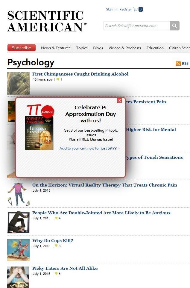 Scientific American Magazine