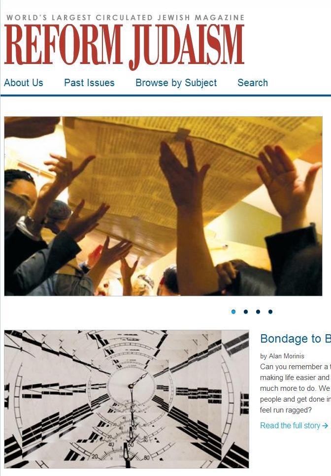 Reform Judaism Magazine