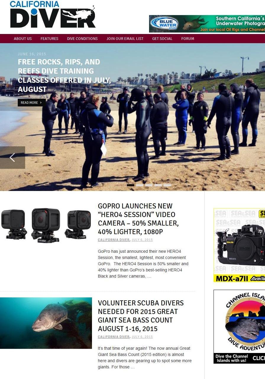 California Diver Magazine