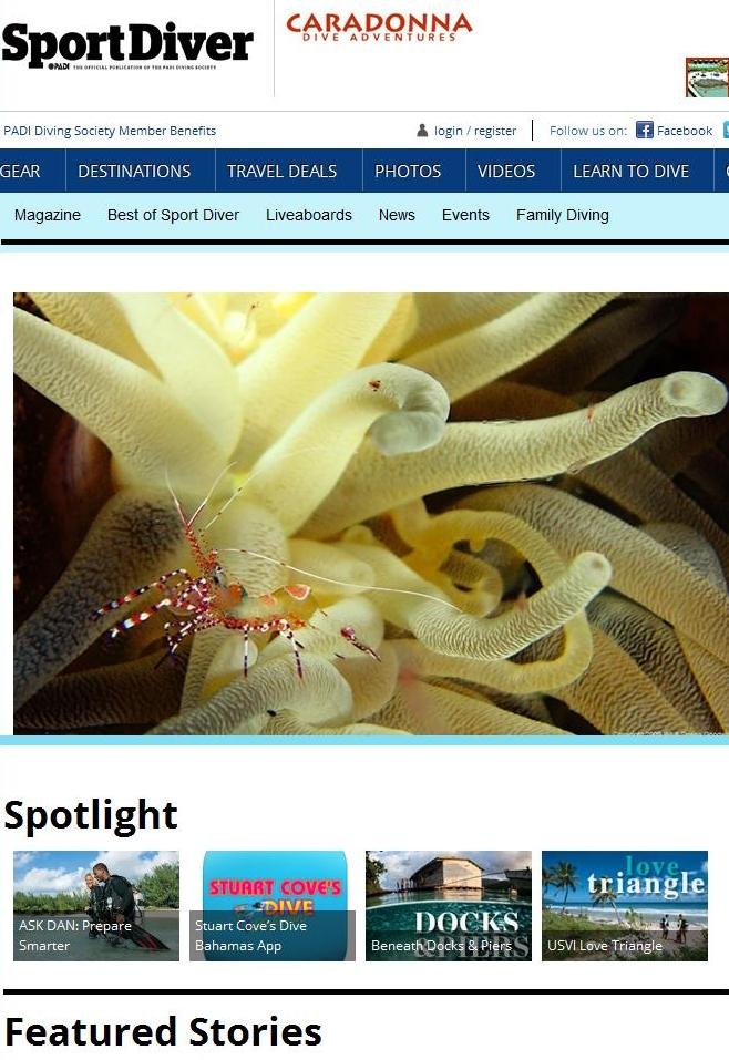 Sport Diver Magazine