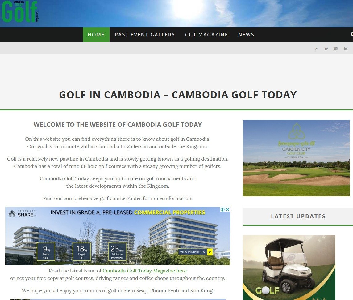 Cambodia Golf Today