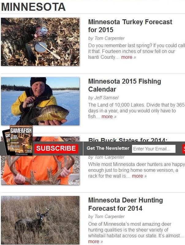 Minnesota Sportsman Magazine