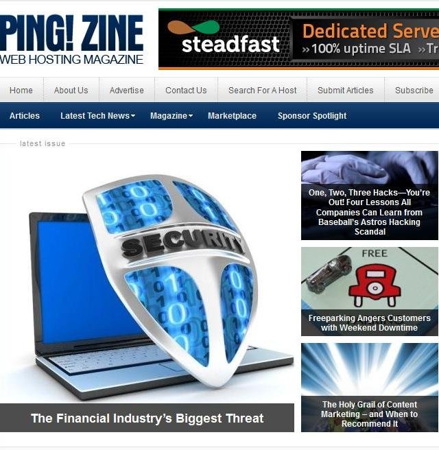 Ping! Zine Web Tech Magazine