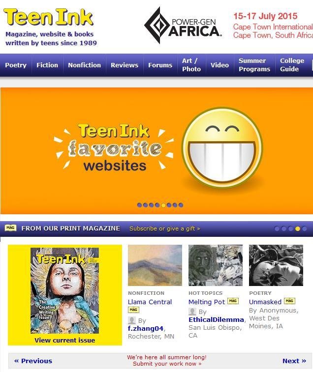 Teen Ink