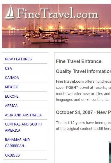 Fine Travel Magazine