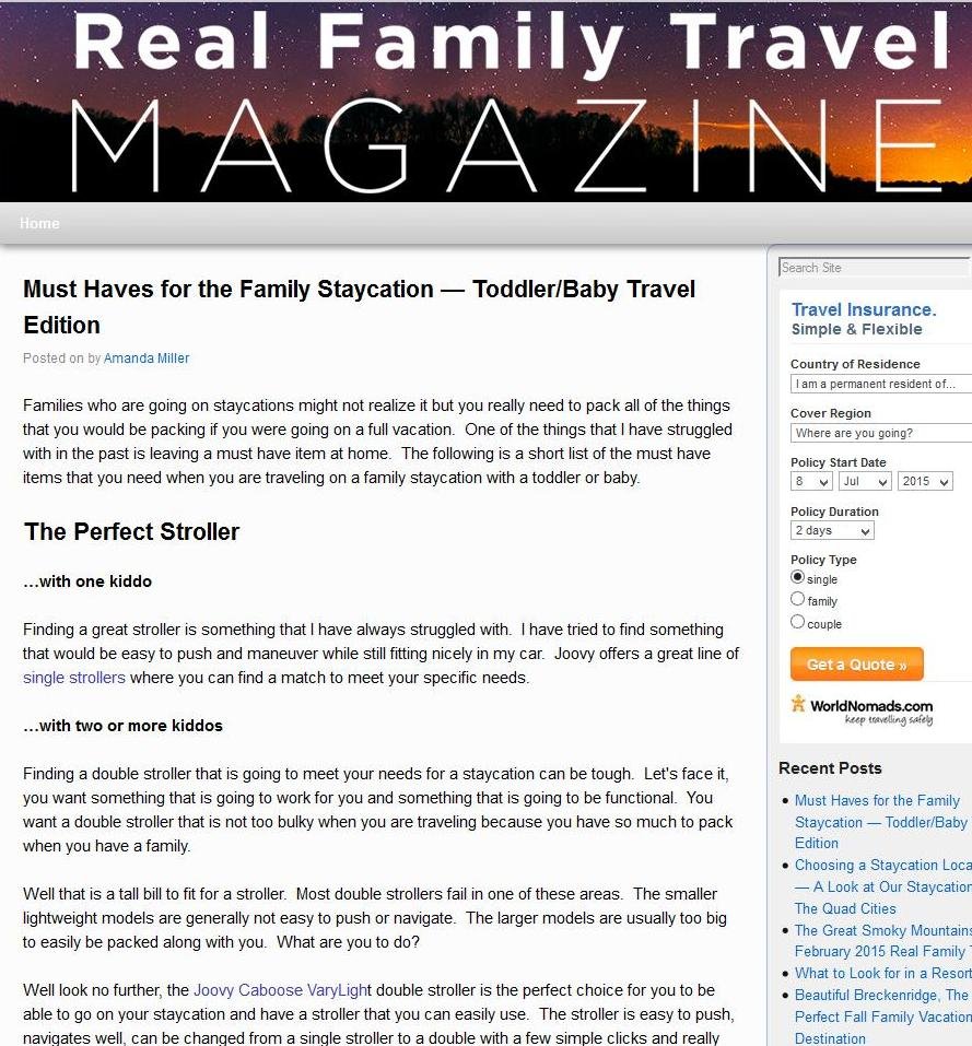 Real Family Travel