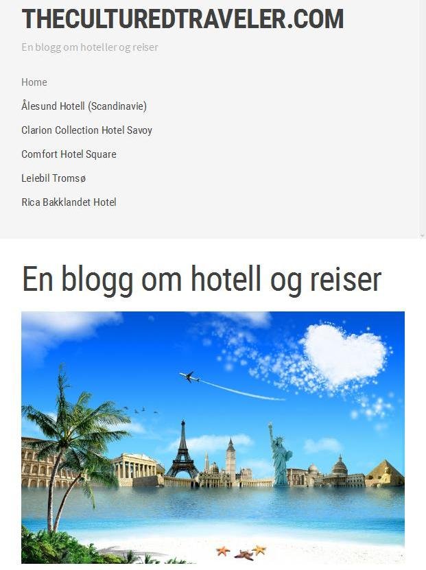 The Cultured Traveler