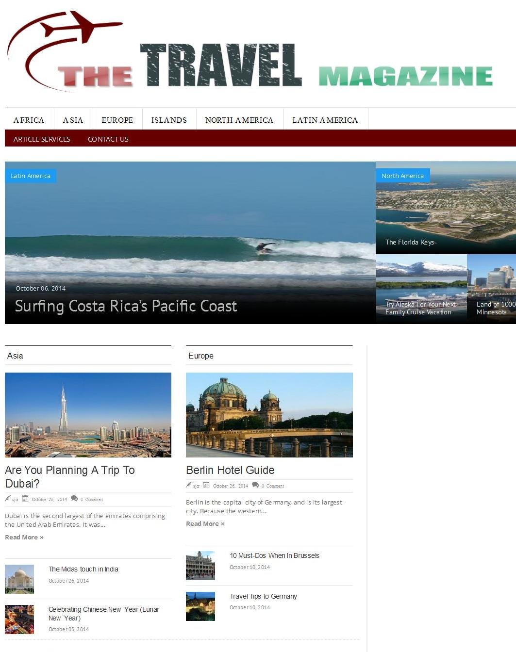 The Travel Magazine