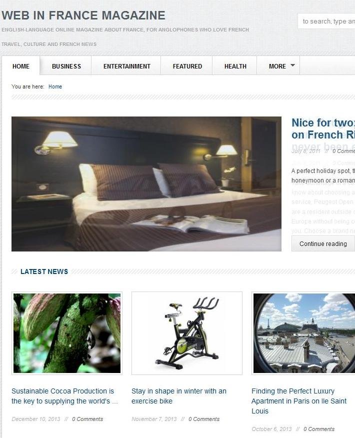 Web In France Magazine