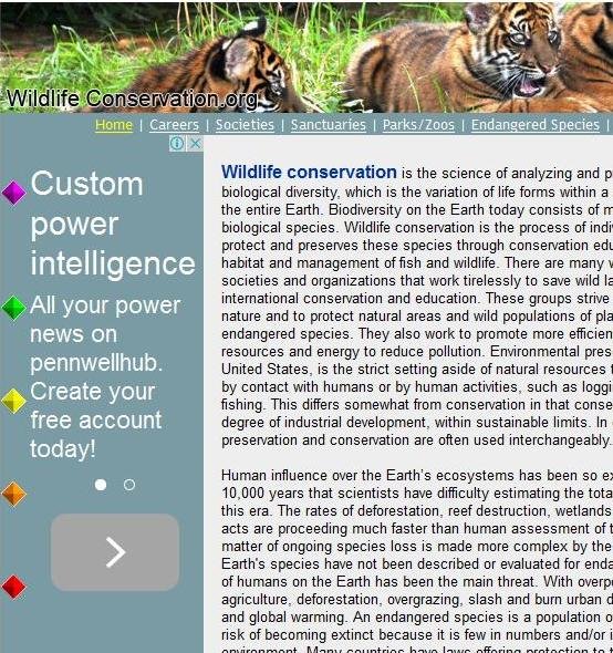 Wildlife Conservation