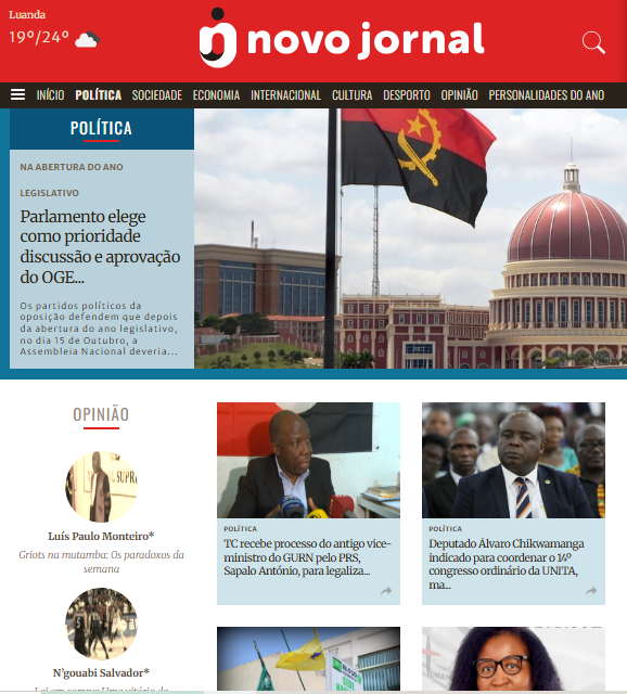 Novo Jornal news live