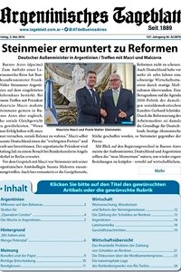 Argentinisches Tageblatt news live