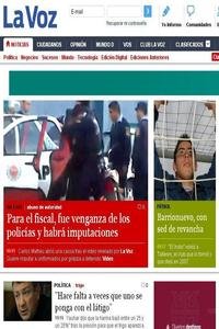 La Voz del Interior news live