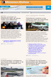 Misiones Online news live