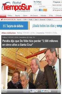 Tiempo Sur news live