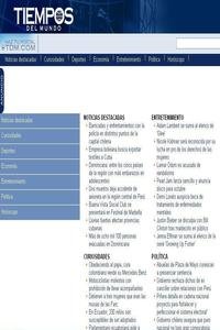 Tiempos del Mundo news live