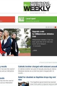 Maribyrnong &Hobsons Bay Weekly news live