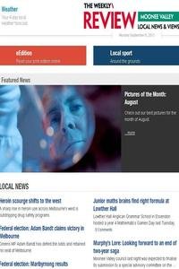 The Weekly Review Moonee Valley news live