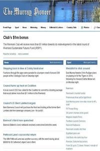 The Murray Pioneer news live