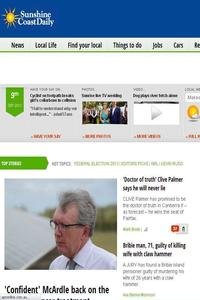 The Sunshine Coast Daily news live