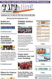 The Weekly Times news live